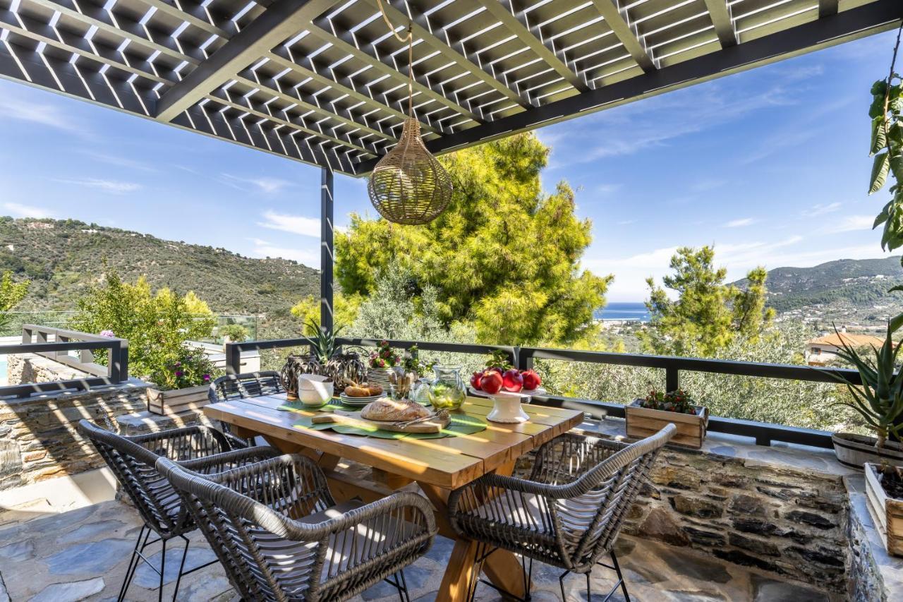 Villa Politimi Luxury Retreat Skopelos Extérieur photo
