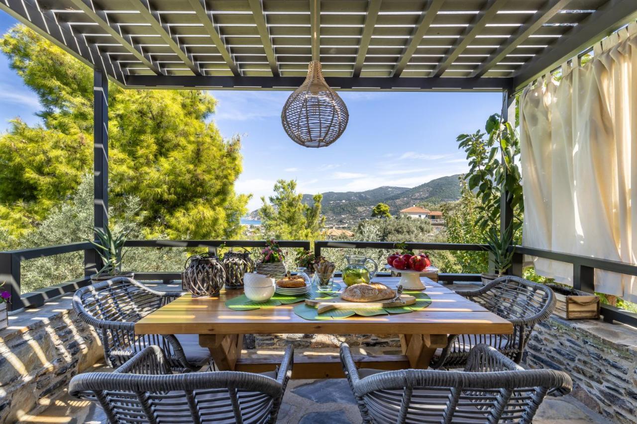 Villa Politimi Luxury Retreat Skopelos Extérieur photo