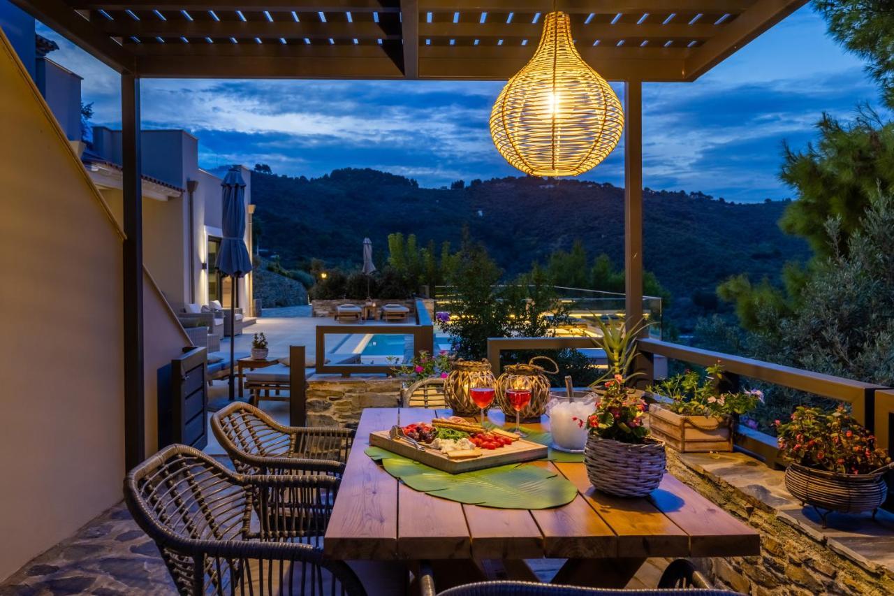 Villa Politimi Luxury Retreat Skopelos Extérieur photo
