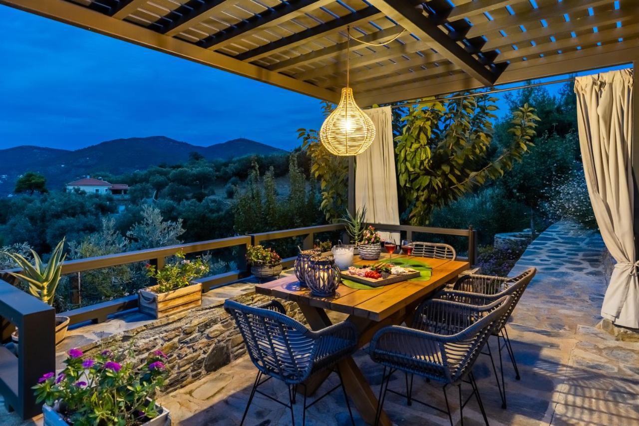 Villa Politimi Luxury Retreat Skopelos Extérieur photo